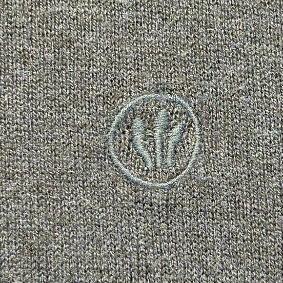 Fat Face Brand Sweater Men's XL Navy Pullover Cashmere Cotton Blend V-Neck UK - Picture 3 of 10